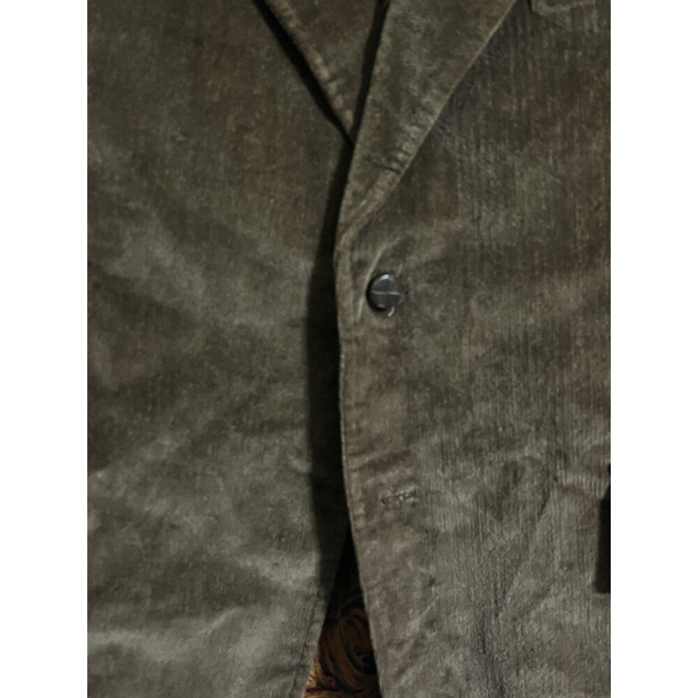 Zayre Sports coat Vintage Size 46R Missing Bottom Button - Picture 5 of 6